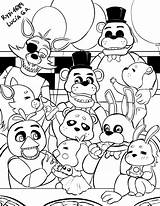 Fnaf Freddys Foxy Animatronic Aprendizaje Animatronics Viernes Autismo Patrulha Canina Artesanais Personaggi Gratuitamente sketch template