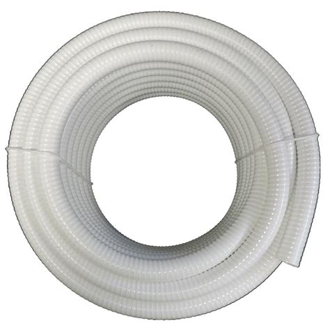 tektube     ft pvc schedule  white ultra flexible pipe