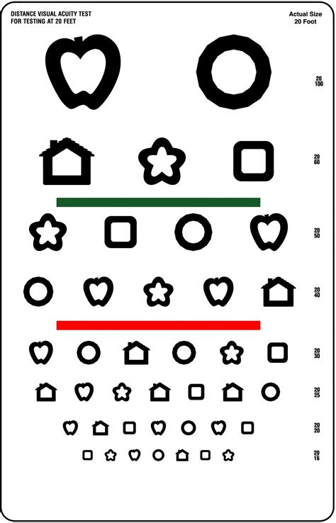 eye chart printable