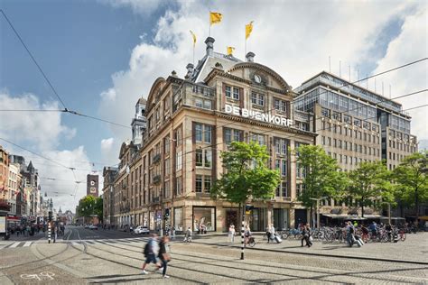 de bijenkorf luxury department store  amsterdam