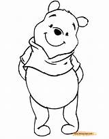 Coloring Winnie Pooh Pages Cute Disneyclips Funstuff sketch template