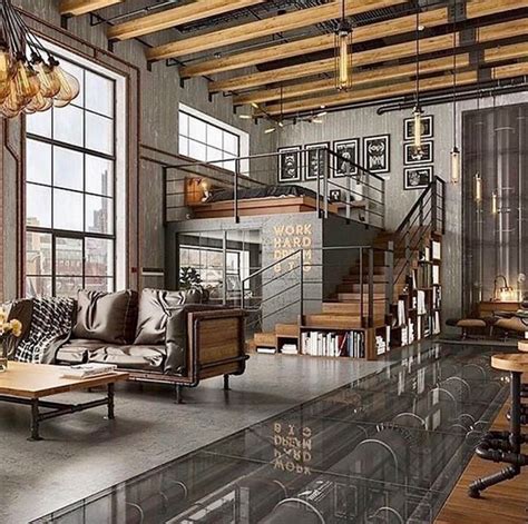 stunning industrial loft design ideas   cottage