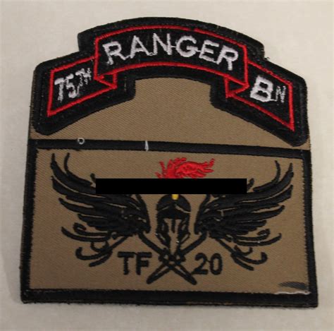 jsoc tier   ranger rcc  avteg task force tf  joint patch rolyat military collectibles