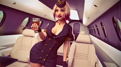 stewardess mimi final by x3rr4