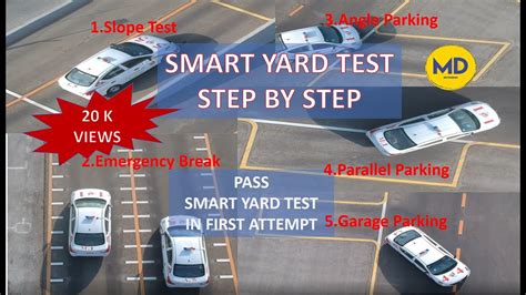 smart yard parking test  rta dubai youtube