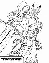 Transformers Optimus Prime Coloring Pages sketch template