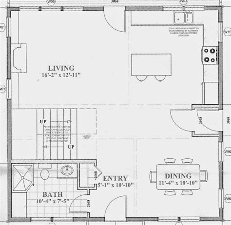 sopo cottage defining rooms   open concept floor plan