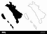 Sumatera Sumatra Provinces Subdivisions Scribble sketch template