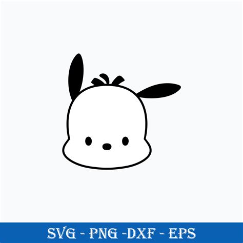 pochacco face svg sanrio characters svg cartoon svg png inspire uplift