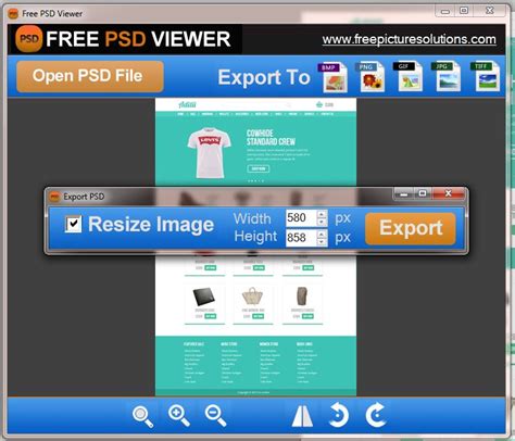 picture solutions  psd viewer