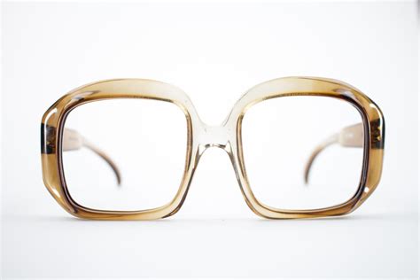 70s Glasses Frame Oversized Vintage Glasses 1970s Etsy Vintage