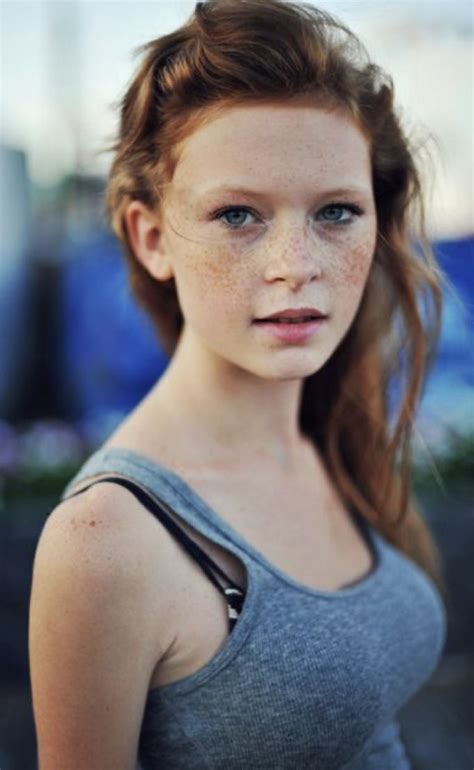 pin by sarah sommers on freckled in 2020 girls with red