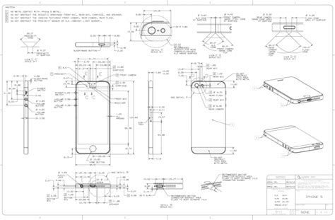 apple posts full iphone  schematics