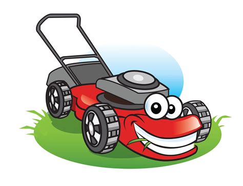 lawn mowers cartoons    clipartmag
