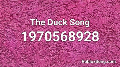 duck song roblox id roblox  codes
