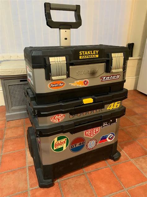 Stanley Fatmax Portable Toolbox Rolling Cabinet Storage Tool Chest My