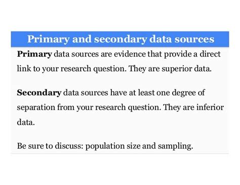 primary  secondary data  research methodology