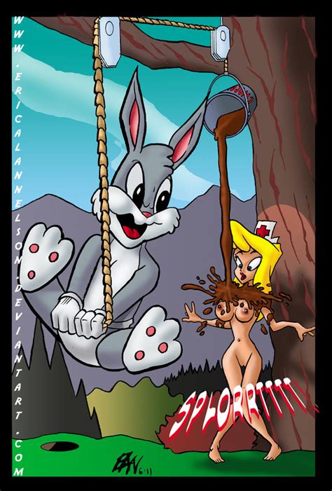 rule 34 animaniacs anthro breasts bugs bunny chocolate clothes color crossover day female