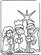 Coloring Wise Men Pages Three Nativity Epiphany Kings Story Magos Reyes Los Tres Clipart Cliparts Christmas Color Celebrate Let Printable sketch template