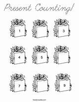 Coloring Counting Present Cursive Favorites Login Add sketch template