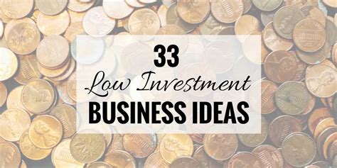 investment business ideas   start