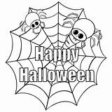 Halloween Spider Coloring Pages Printable Printablee sketch template