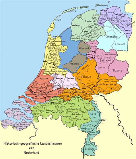landschappen van nederland wikipedia