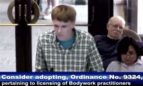 watch this nerd give a hilarious speech in his town hall defending the