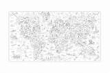 Coloring Poster Atlas Omy Giant Large sketch template