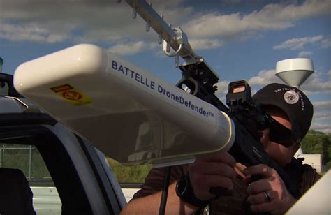 battelle dronedefender drone zapper robotic gizmos