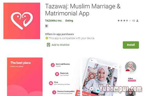 aplikasi jodoh muslim indonesia  taaruf yukampus