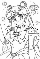 Sailor Books Luna 색칠 공부 Tsuki Kids Xeelha Printable Moons Colores Sailormoon Resource sketch template