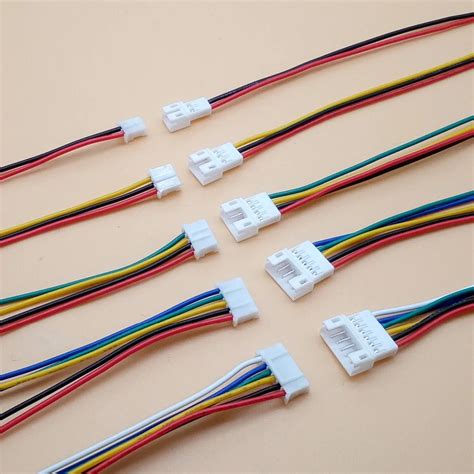 buy pair micro jst ph  p p p p pin male female plug connector