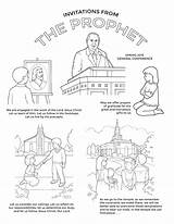 Coloring Prophet Pages Lds Mormon Printable Scarecrow Food sketch template