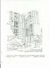 Sears Tower Sketch Getdrawings Drawing sketch template