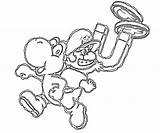Island Yoshi Ds Part Coloring Pages Yoshis sketch template