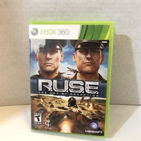 R U S E Xbox 360 Ruse Art Of Deception Military Ebay