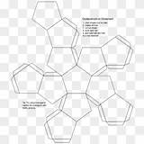 Dodecahedron Pngfind sketch template