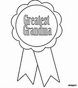 Grandma Coloring Pages Grandpa Ribbon Greatest Happy Birthday Grandparents Granny Grandparent Mothers Sheets Grandmother Craft Crafts Color Coloringpage Eu Print sketch template