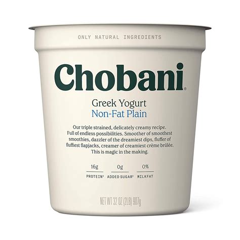 chobani  fat greek yogurt plain  oz walmartcom walmartcom