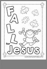 Preschool Bible Fall Sunday Jesus School Kids Lessons Coloring Printables Leaves Toddler Pages Printable Harvest Children Crafts Church Activities Thanksgiving sketch template