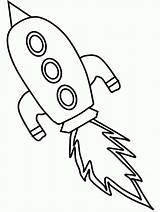 Rocket Coloring Spaceship Ship Pages Space Drawing Simple Kids Flying Cartoon Travel Ships Cliparts Clipart Rocketship Print Color Off Printable sketch template