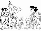 Flintstones Pages Coloring Printable Flintstone Book Hanna Barbera Flinstones Color Colouring Kids Sheets Print Books Crayon Adult Cartoons Popular Adults sketch template