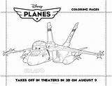 Coloring Jet Fighter Planes Printable Disney Kids Bravo Pages Plane Pixar Chupacabra El sketch template