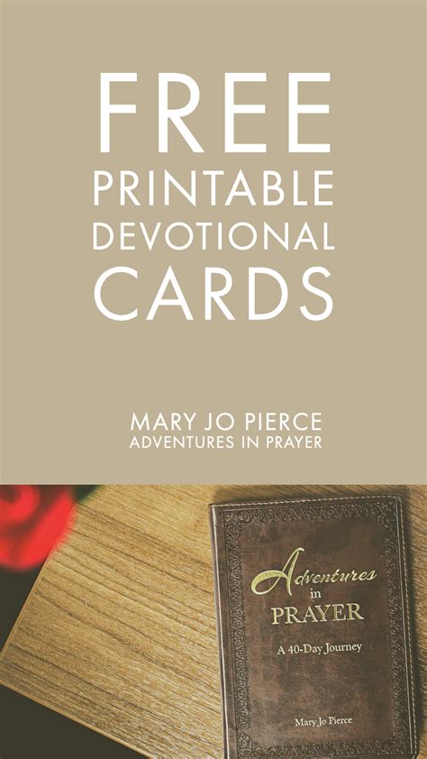 printable devotional cards devotions cards  printables