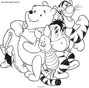 pooh coloring pages  print