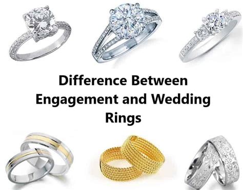 Difference Between Engagement And Wedding Rings Explained