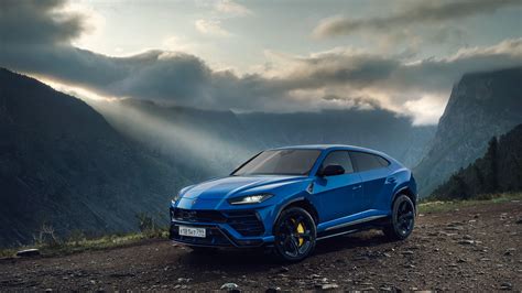 lamborghini urus suv blue  laptop full hd p hd