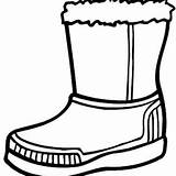 Boot Felt Rainboot Cute sketch template