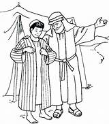 Joseph Coloring Pages Jacob Son Bible Story Kids Coat Many Colors Sheets Preschool Sunday School Activities Choose Board sketch template